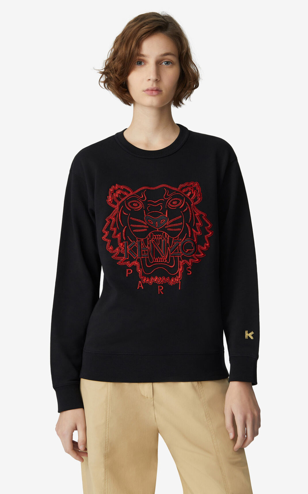 Sudadera Kenzo Tiger Mujer Negras - SKU.4101013